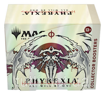 Коллекционная коробка бустеров Phyrexia: All Will Be One MTG (12 бустеров) 2860465 фото