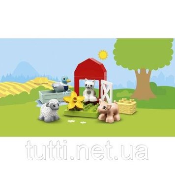 LEGO DUPLO FARM Кот Свинья Овца Кирпичи 10949 1530906 фото