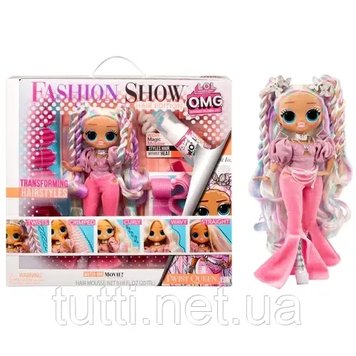 Кукла LOL Surprise OMG Fashion Show Hair Edition Twist Queen Fashion Doll with Transforming Hair 584292 584292 фото