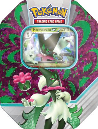 KKI Pokemon Canning Bank Paldea Partners Meowscaraada 4 Boosters + Promo 3316394 фото