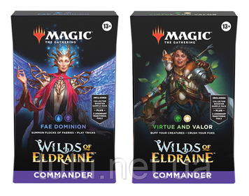 2 колоди MTG Commander Magic 2023 Wilds of Eldraine 8275562 фото