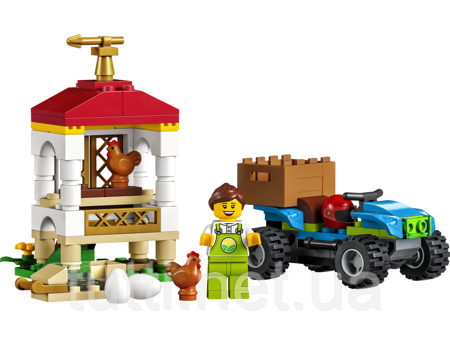 Lego City 60344 Цегла для ферми з куркою 6465121 фото