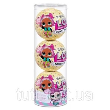 Кукла LOL Surprise Confetti Pop 3 Pack Waves - 3 Re-released Dolls Each with 9 Surprises 571995 571995 фото