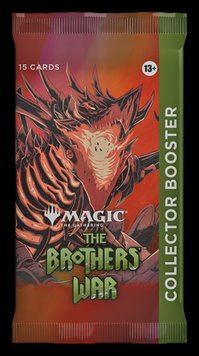 Коллекционный бустер ПРЕМИУМ Brothers War MTG Magic 7059047 фото