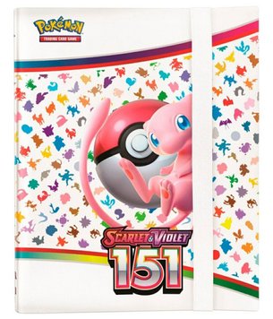 Pokemon TCG: альбом 9-Pocket Scarlet &amp; Фіолетовий 151 Мью 18385 фото