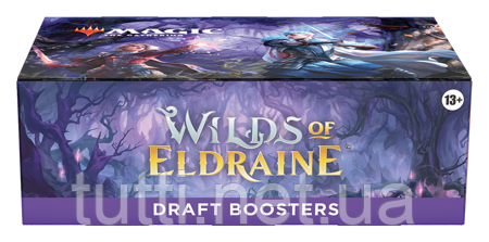 КОРОБКА-БУСТЕР ДРАФТ MtG Wilds of Eldraine English (36 бустеров) 4020741 фото